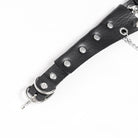 DEVIL FASHION Women's Punk Skull Rivets Chain Choker