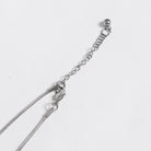 DEVIL FASHION Women's Punk Weird Sci-fi Alien Necklace White