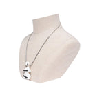 DEVIL FASHION Women's Punk Weird Sci-fi Alien Necklace White