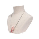 DEVIL FASHION Women's Weirdcore Alien Mechanical Elements Necklace Pink