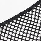 DEVILFASHION Women's Punk Heart Buckle-up Zip Bustier