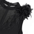 EVA LADY Women's Goth One Sleeve Top