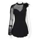 EVA LADY Women's Goth One Sleeve Top