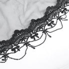 EVA LADY Women's Gothic Beaded Floral Lace Headwear