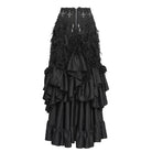 EVA LADY Women's Gothic Cross Rose Beaded Long Skirt