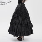 EVA LADY Women's Gothic Cross Rose Beaded Long Skirt