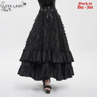 EVA LADY Women's Gothic Cross Rose Beaded Long Skirt