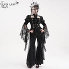 EVA LADY Women's Gothic Cut-out Lace Tassels Jacket