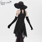 EVA LADY Women's Gothic Cutout Halterneck Tank Top