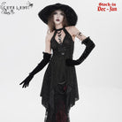 EVA LADY Women's Gothic Cutout Halterneck Tank Top