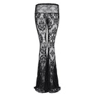 EVA LADY Women's Gothic Flared All-Lace Pants