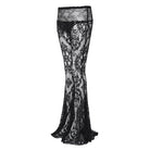 EVA LADY Women's Gothic Flared All-Lace Pants