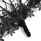 EVA LADY Women's Gothic Floral Lace Dendritic Fan