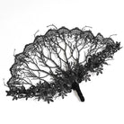 EVA LADY Women's Gothic Floral Lace Dendritic Fan