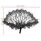 EVA LADY Women's Gothic Floral Lace Dendritic Fan