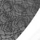 EVA LADY Women's Gothic Lace-up Rose Beaded Chain Mermaid Long Skirt