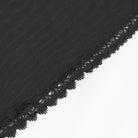 EVA LADY Women's Gothic Lace-up Ruffled Mesh Shirt