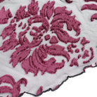 EVA LADY Women's Gothic Off Shoulder Lace Splice Velvet Shirt Red