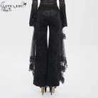 EVA LADY Women's Gothic Printed Mesh Floral Pants