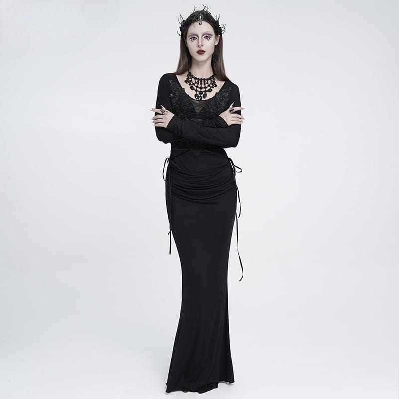 EVA LADY Women's Gothic Rose Twigs Headpiece