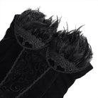 EVA LADY Women's Grungy Punk Goth Short Wedding Dress