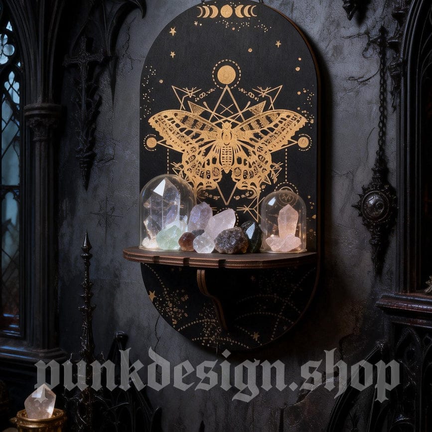 Kobine Home's Gothic Crystal Display Stand