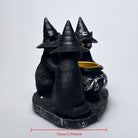 Kobine Home's Gothic Magic Cat Candlestick Ornament