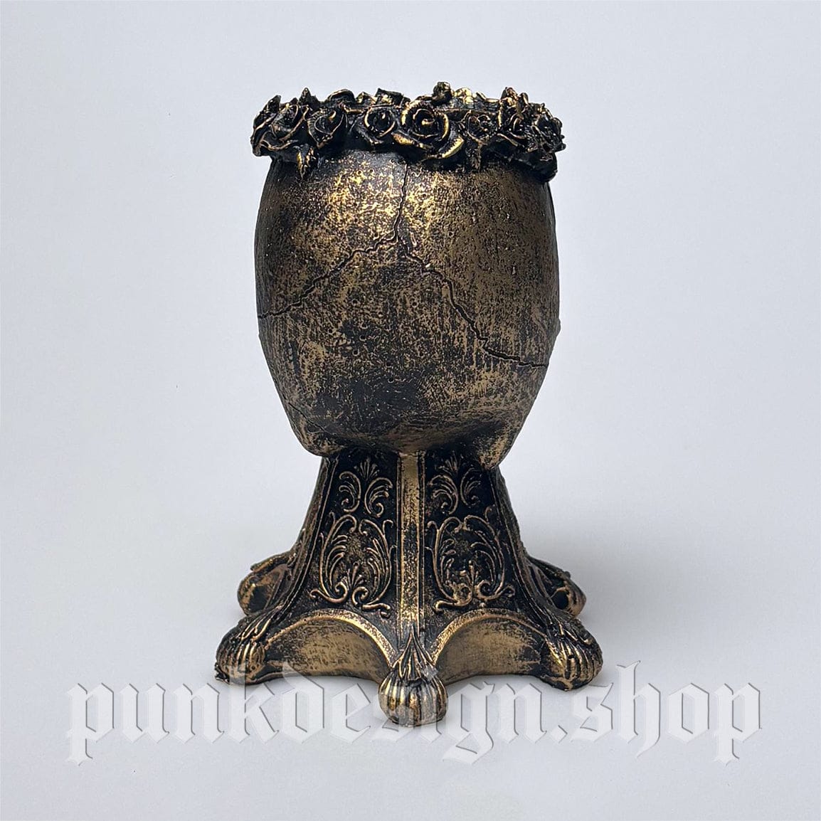 Kobine Home's Gothic Owl Candlestick Ornament