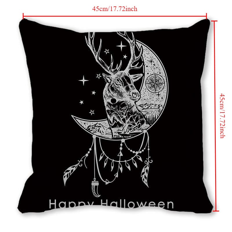 Kobine Home's Gothic Printed Pillow Case