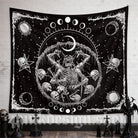 Kobine Home's Gothic Skull Printed Tapestry