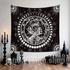 Kobine Home's Gothic Skull Printed Tapestry