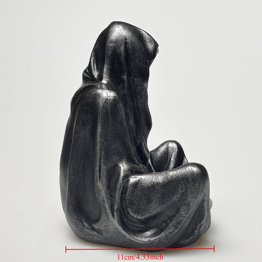 Kobine Home's Gothic Wizard Candlestick Ornament