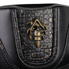 Kobine Men's Gothic Strappy Skull Hat