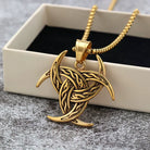 Kobine Men's Punk Celtic Knot Necklace