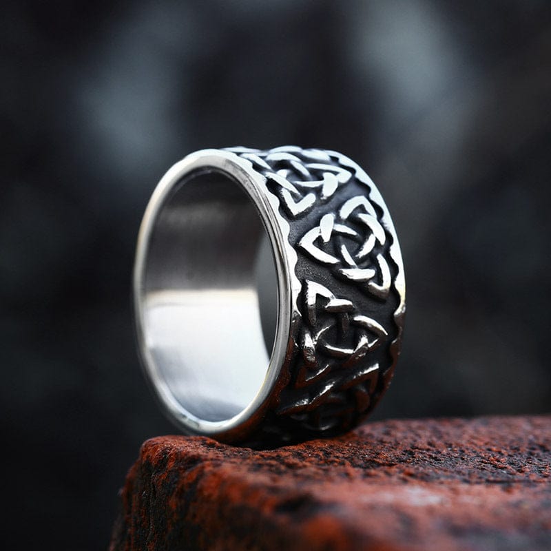 Kobine Men's Punk Celtic Knot Ring