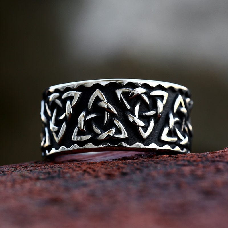 Kobine Men's Punk Celtic Knot Ring