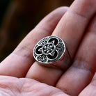 Kobine Men's Punk Celtic Knot Ring