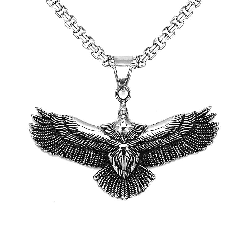 Kobine Men's Punk Cross Pendant Necklace