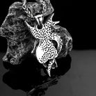 Kobine Men's Punk Dragon Skull Necklace