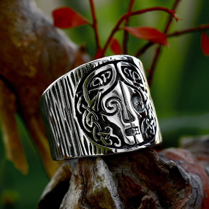 Kobine Men's Punk Mask Ring