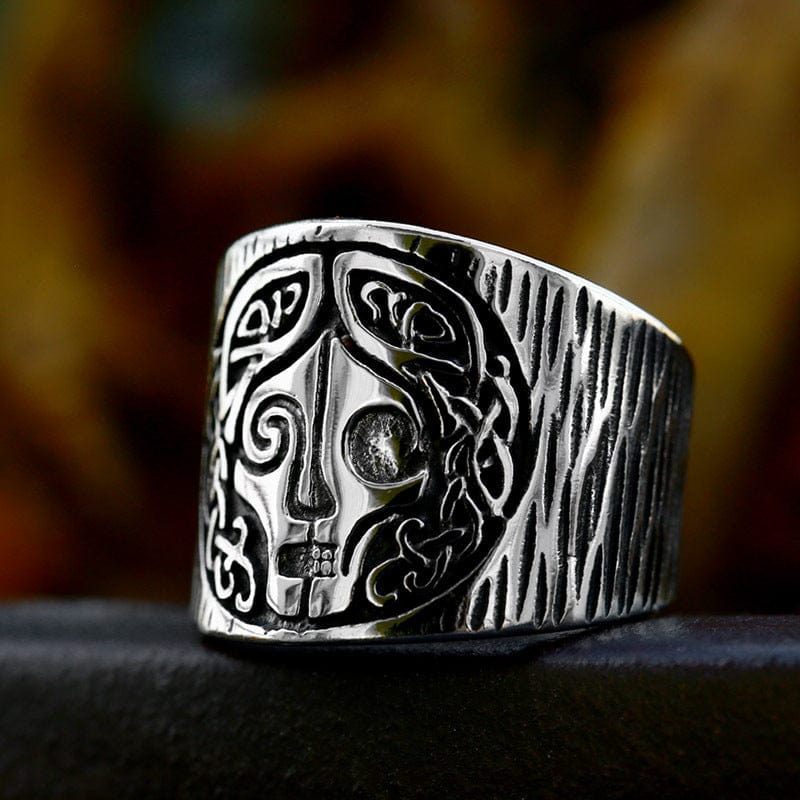 Kobine Men's Punk Mask Ring