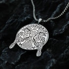 Kobine Men's Punk Odin's Ravens & Celtic Tree of Life Necklace