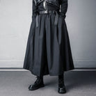 Kobine Men's Techwear A-Line Minimalist Skirt Pants