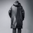 Kobine Men's Techwear Big Pocket Mock Two-piece Hooded Coat