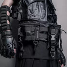 Kobine Men's Techwear Buckle Strap Tactical Waist Bag