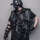 Kobine Men's Techwear Buckle Strap Tactical Waist Bag
