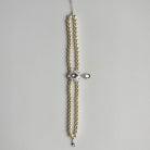 Kobine Pet's Gothic Double-layer Imitation Pearl Cat Choker