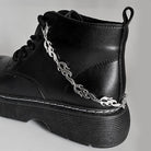 Kobine Unisex Punk Cross Boot Chain Shoe Accessories