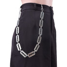 Kobine Unisex Punk Decorative Razor Blade Waist Chain