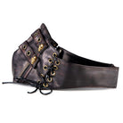 Kobine Unisex Punk Eyelet Lace-up Mask